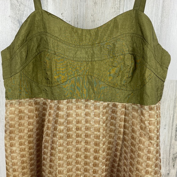 A.Maglia Camisole Short Dress.  Green, Size Large - Picture 2 of 6